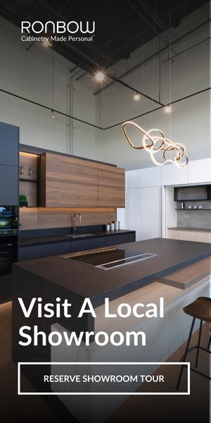 A showcase of Ronbow Signature Showrooms in California, featuring stunning bathroom and kitchen designs.