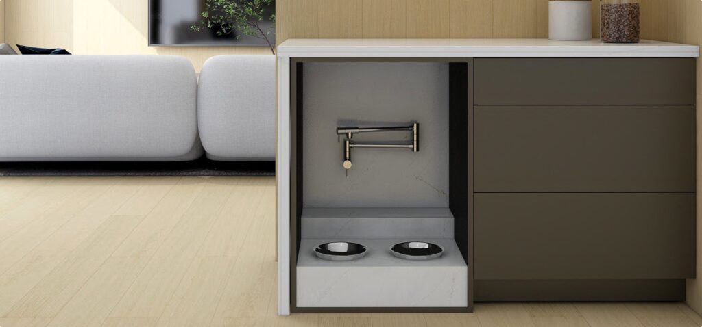 Pet friendly custom cabinets